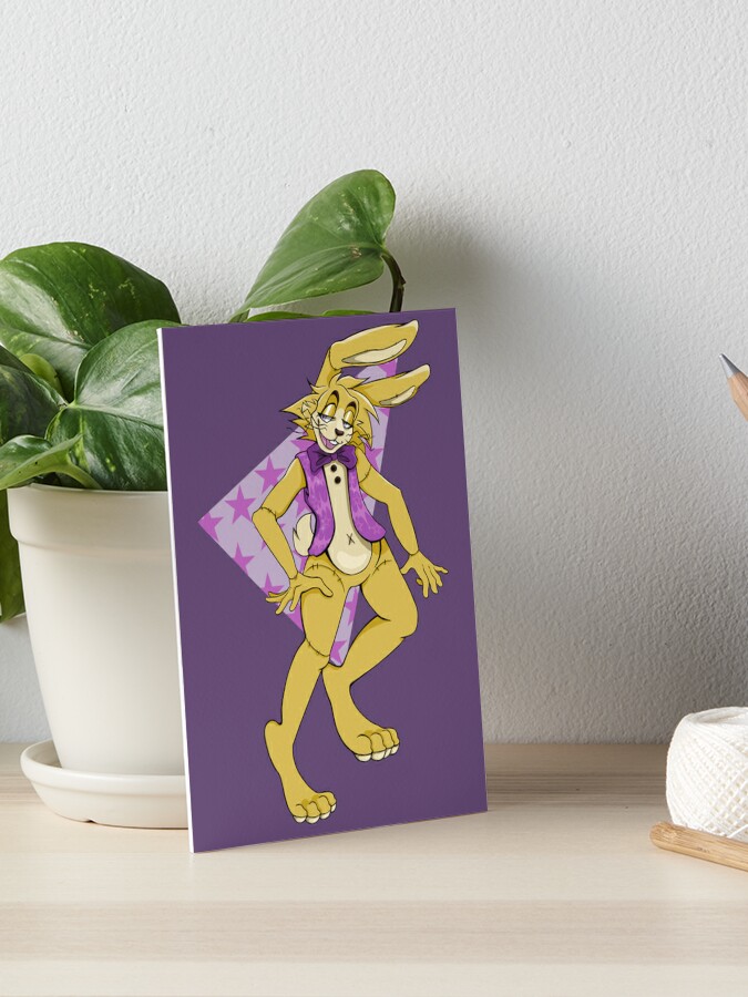 Vanny and Glitchtrap FNAF Art Board Print for Sale by GalaxisArt