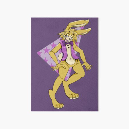 Vanny and Glitchtrap FNAF Art Board Print for Sale by GalaxisArt