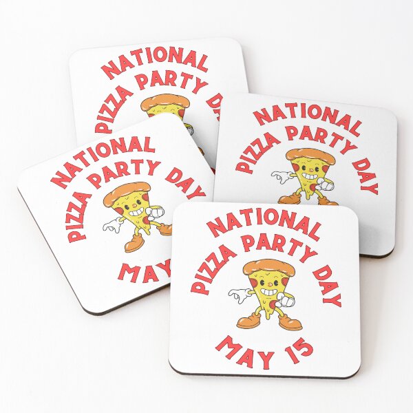 Item preview, National Pizza Party Day May 15 Fritts Cartoons designed and sold by Shean Fritts.