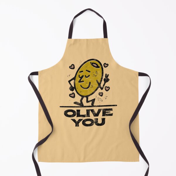 Item preview, Olive You Funny Pun Love You For Couples designed and sold by fooderiffic.