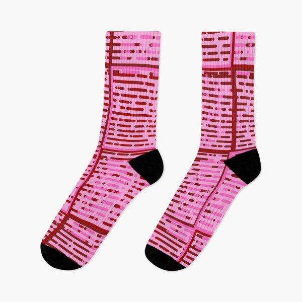 Item preview, Copy of Red pink  and burgundy square pattern  designed and sold by L-I-E-Store.