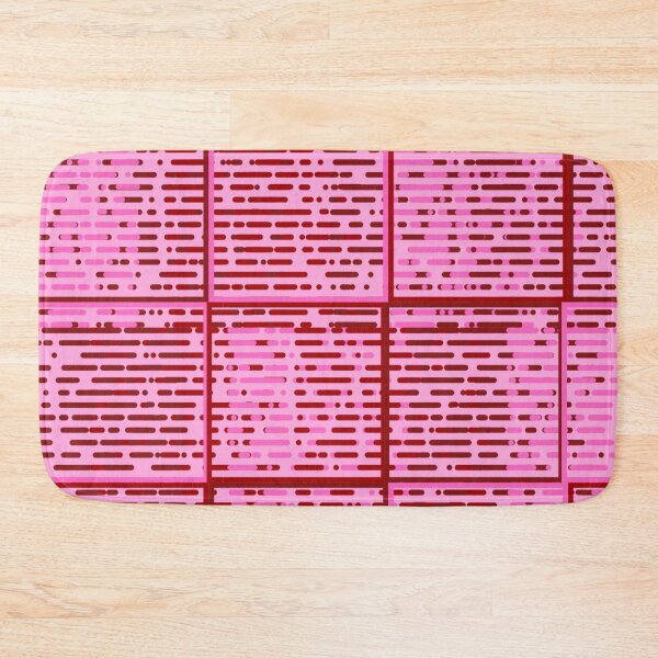 Item preview, Copy of Red pink  and burgundy square pattern  designed and sold by L-I-E-Store.