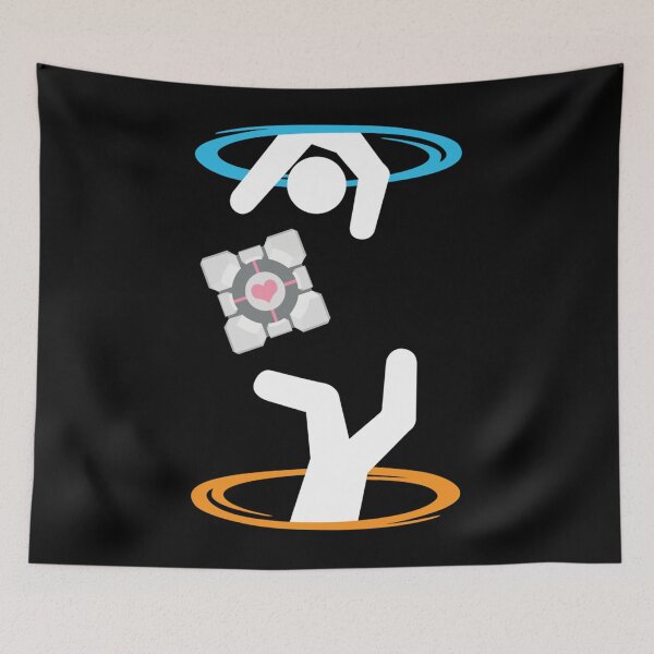 Item preview, Don_t Lose The Companion Cube (Transparent)  Portal   designed and sold by nichemaps.