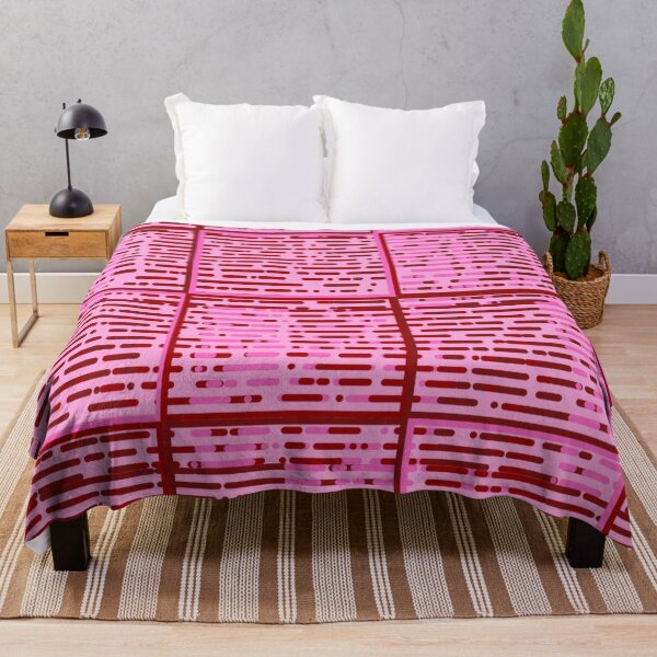 Item preview, Copy of Red pink  and burgundy square pattern  designed and sold by L-I-E-Store.