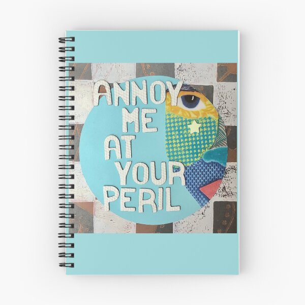 Item preview, Annoy Me At Your Peril With Checkerboard designed and sold by prunellaparsnip.