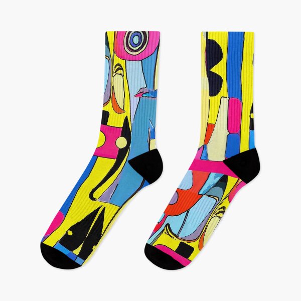 Item preview, Abstract in Blue Red and Yellow designed and sold by Chris Armytage™.