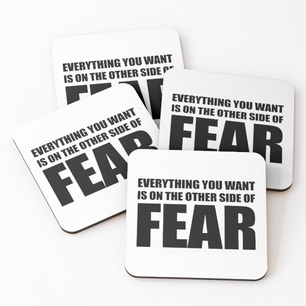 Item preview, Everything You Want Is On The Other Side Of Fear designed and sold by TimelessCargo.