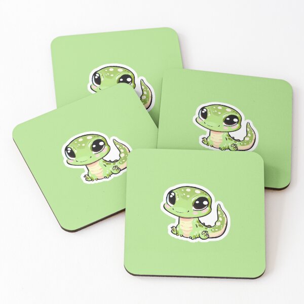 Item preview, Cute Forest Green Lizard Sitting designed and sold by ItsRiskyy.