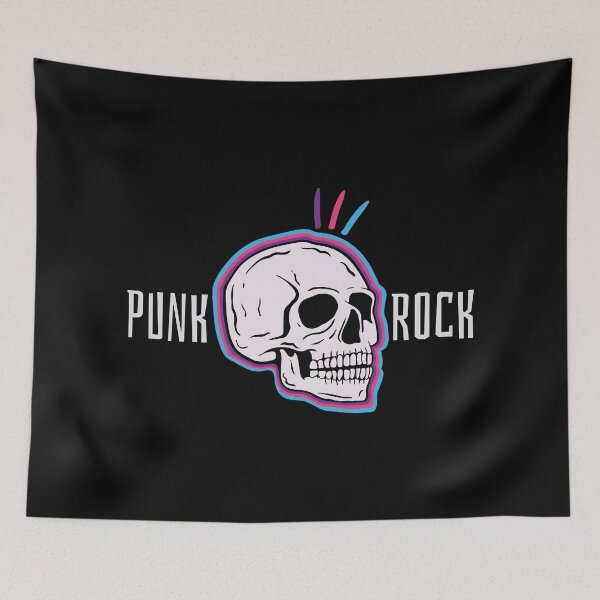 Item preview, Punk Rock skull. designed and sold by paulo silveira.