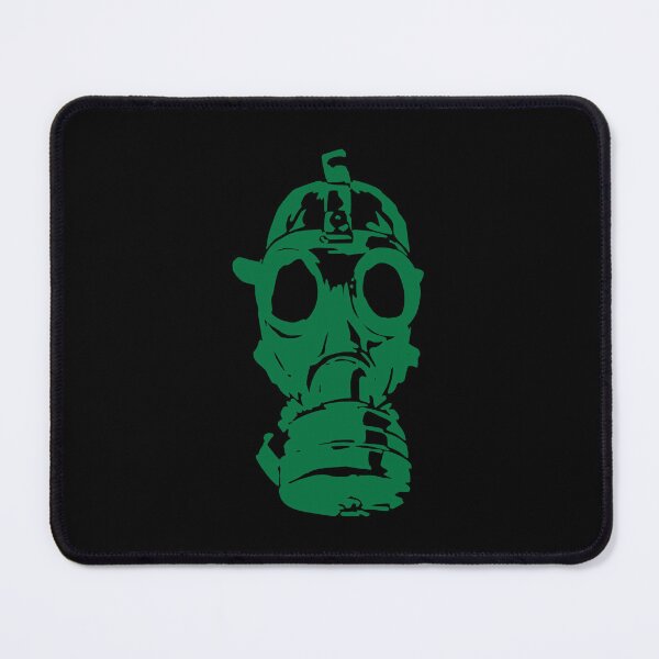 Item preview, Dartmouth Green Gas Mask designed and sold by Ninjakandy.