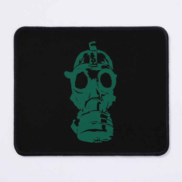 Item preview, Sacramento State Green Gas Mask designed and sold by Ninjakandy.