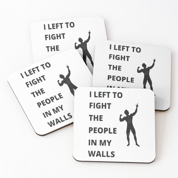 Item preview, i lift to fight the people in my walls Active designed and sold by quaroi15.