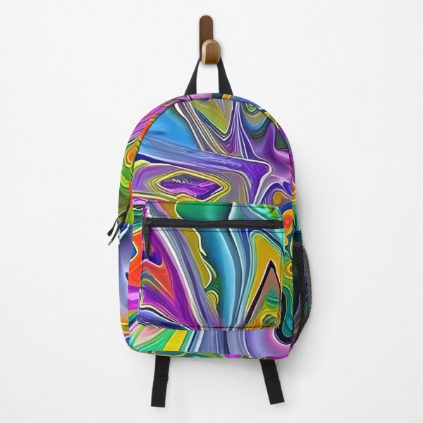 Item preview, Rainbow Splash - Fluid Art Liquid Art Colorful designed and sold by AussieMuma.