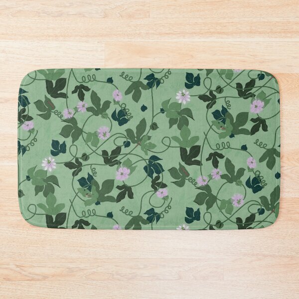 Item preview, Vining passionfruit flowers and red caterpillars | 2304JJ.P3 designed and sold by Ingrid Poole.