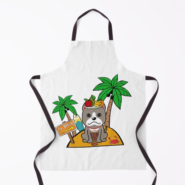 Item preview, Cute Grey Dog is stranded on a deserted island designed and sold by Pet Station.
