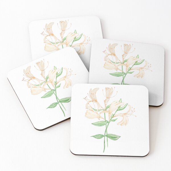 Item preview, June Birth Month Flower honey suckle designed and sold by SvetlanaArt.