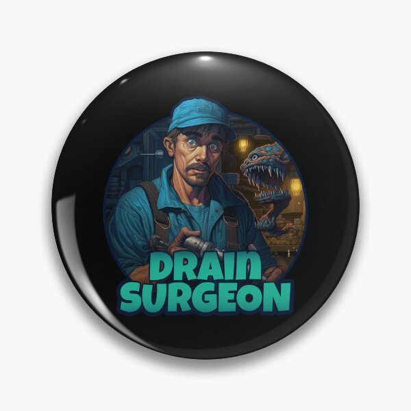 Item preview, Drain Surgeon - Funny Plumber Design designed and sold by danielliamgill.