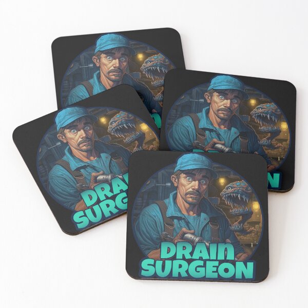 Item preview, Drain Surgeon - Funny Plumber Design designed and sold by danielliamgill.