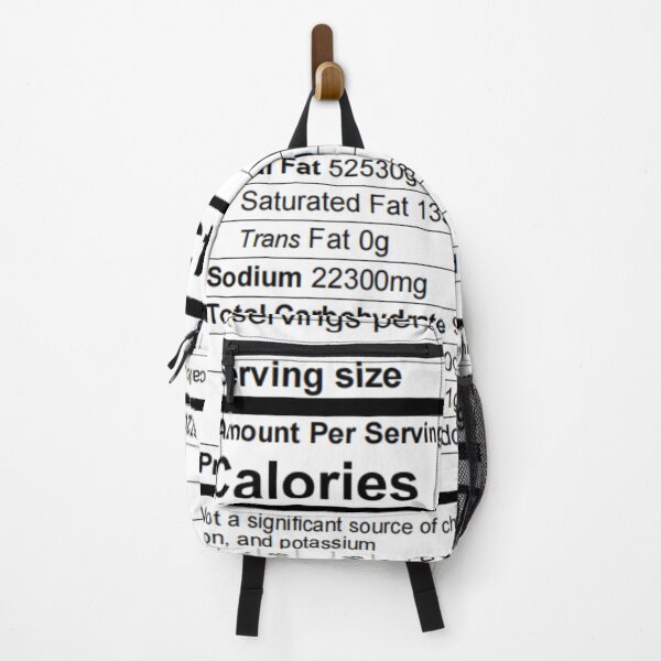 Item preview, "Cannibal Nutrition Facts" -Nutrition Facts - Human Body designed and sold by OnigiriSuiko.