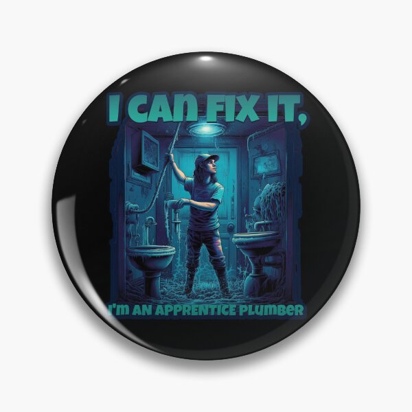 Item preview, I Can Fix It, I'm a Journeyman Plumber - Funny Plumber Design designed and sold by danielliamgill.