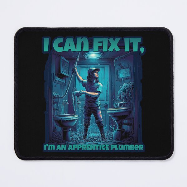 Item preview, I Can Fix It, I'm a Journeyman Plumber - Funny Plumber Design designed and sold by danielliamgill.