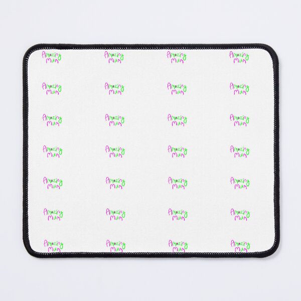 Item preview, Pink and Green Amazing Mum word art designed and sold by PourExperiment.