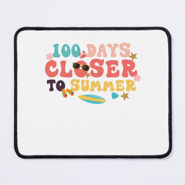 Item preview, Retro 100 Days Closer To Summer Groovy Last Day of School designed and sold by PatrickRda.