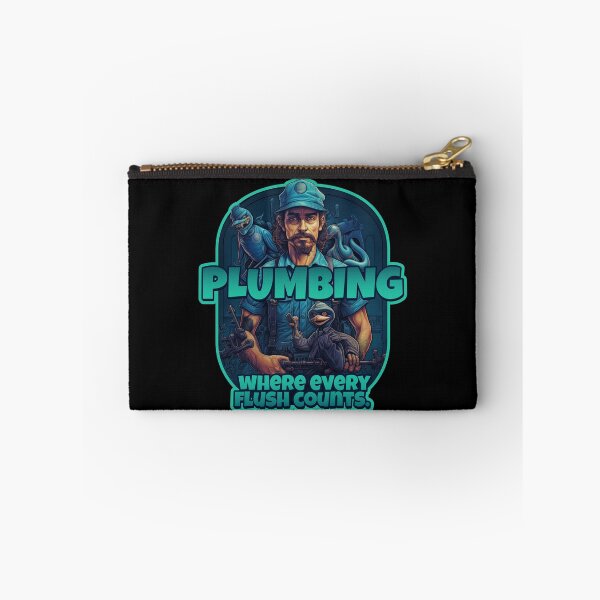 Item preview, Plumbing: Where Every Flush Counts - Funny Plumber Design designed and sold by danielliamgill.