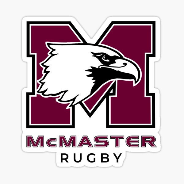 "McMaster Rugby" Sticker for Sale by AlissaSmith5 Redbubble