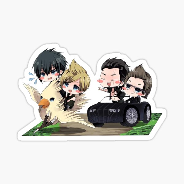 Vista previa del artículo con la obra «Final Fantasy XV», diseñado y vendido por MarryyStores.