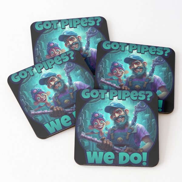 Item preview, Got Pipes? We Do! - Funny Plumber Design designed and sold by danielliamgill.