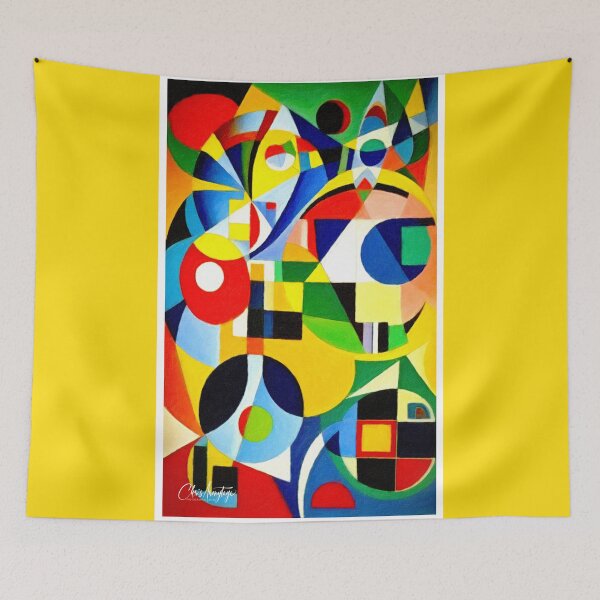 Item preview, Cubist Abstract 4 designed and sold by Chris Armytage™.