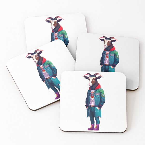 Item preview, Hipster Goat V16 designed and sold by HipsterAnimals.
