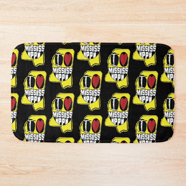 Item preview, I Love Mississippi Smiling Happy Face designed and sold by pelagio.