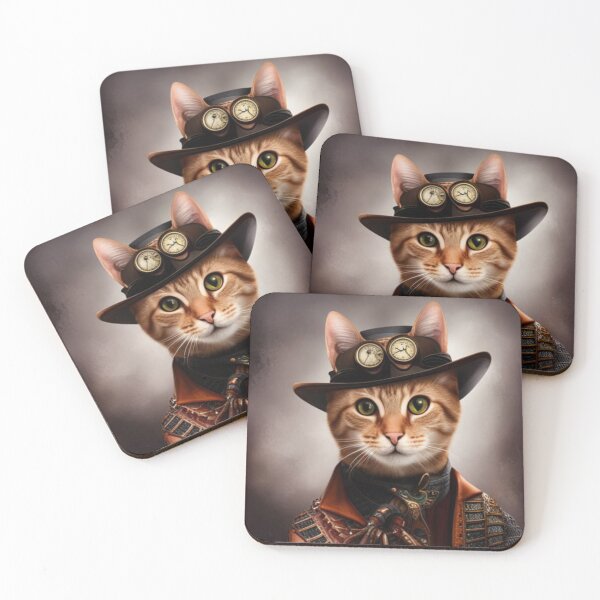 Item preview, Steampunk Cat designed and sold by SharonAiStark.