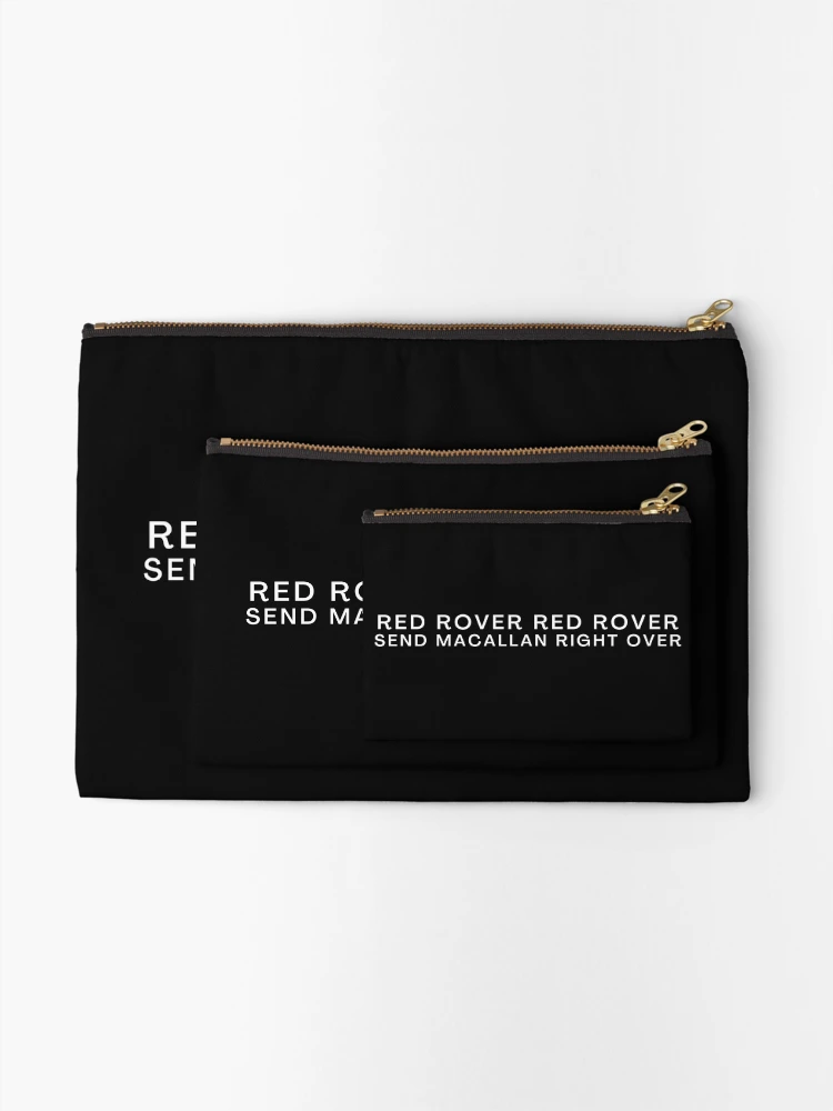 Thumbnail 2 of 4, Zipper Pouch, Red Rover Red Rover Send Macallan Right Over designed and sold by FreshSqueezedCo.