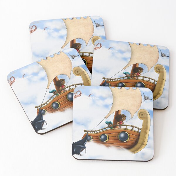 Item preview, African American Kids on a Boat designed and sold by treasured-gift.
