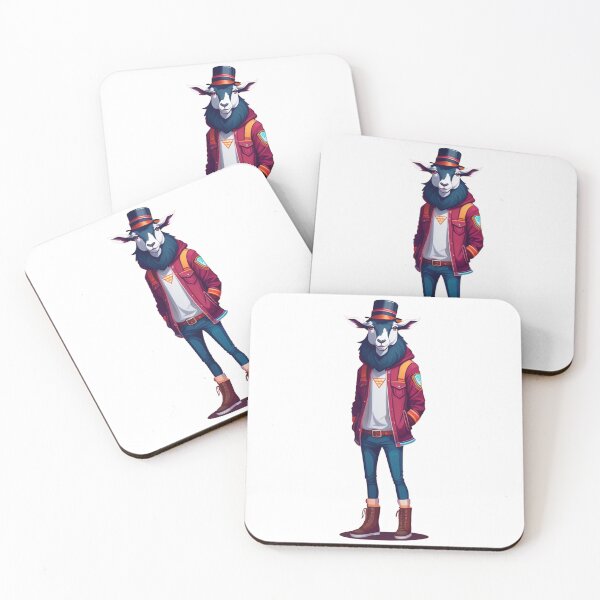 Item preview, Hipster Goat V17 designed and sold by HipsterAnimals.