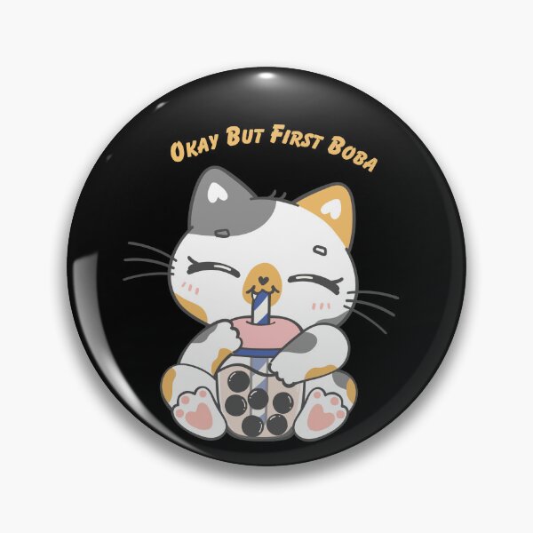 Item preview, Cute kawaii kitty Boba Life designed and sold by Artistusha.