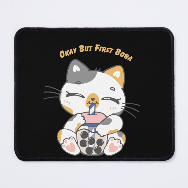 Item preview, Cute kawaii kitty Boba Life designed and sold by Artistusha.