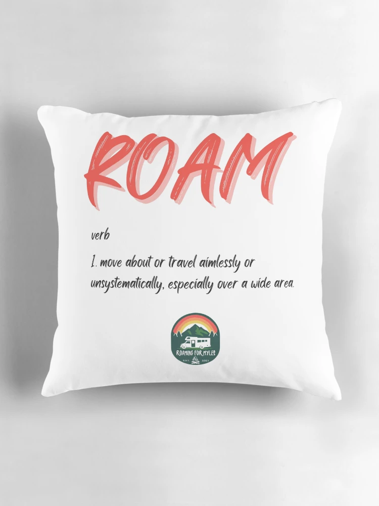Thumbnail 3 of 4, Pillow, ROAM Definition designed and sold by Roaming For Myles.
