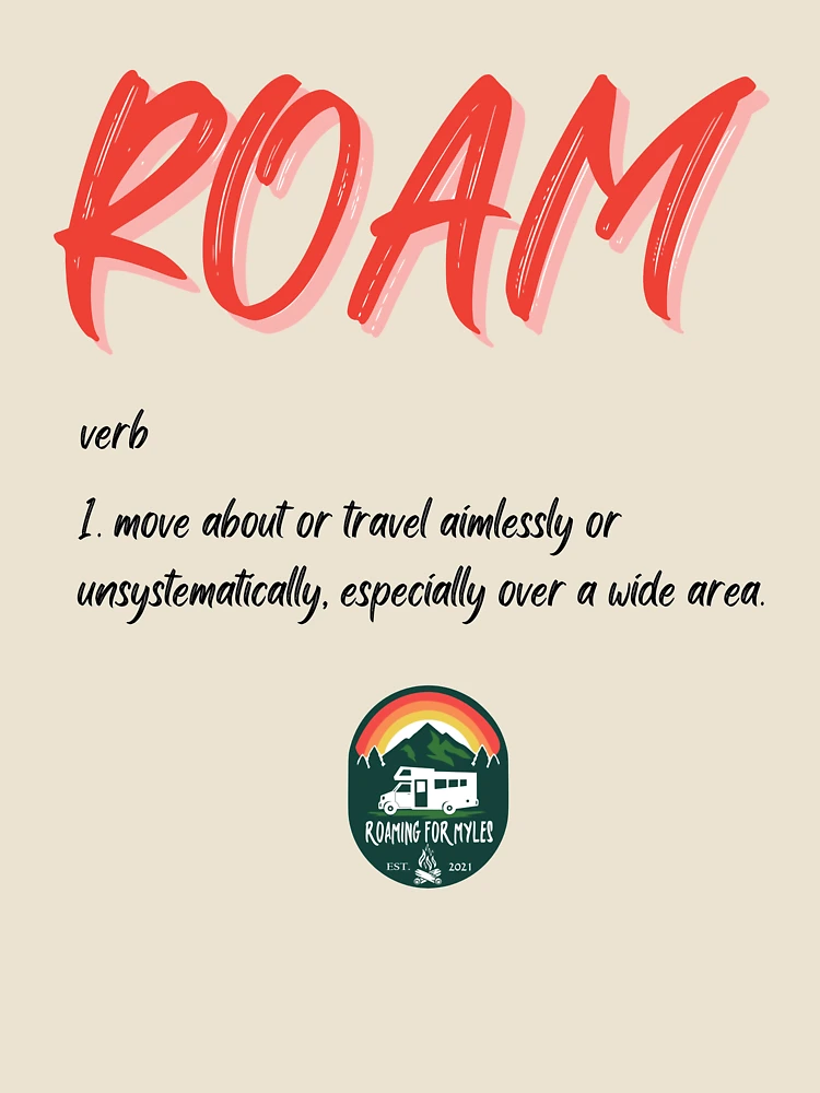 Thumbnail 4 of 4, Relaxed T-Shirt, ROAM Definition designed and sold by Roaming For Myles.
