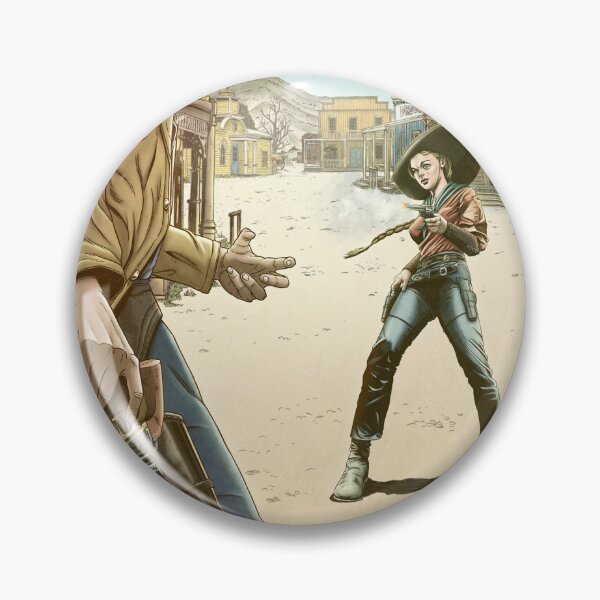 Item preview, Cowgirl Shoot Out designed and sold by maxmarinart.