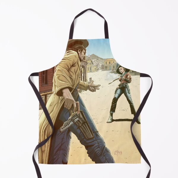 Item preview, Cowgirl Shoot Out designed and sold by maxmarinart.