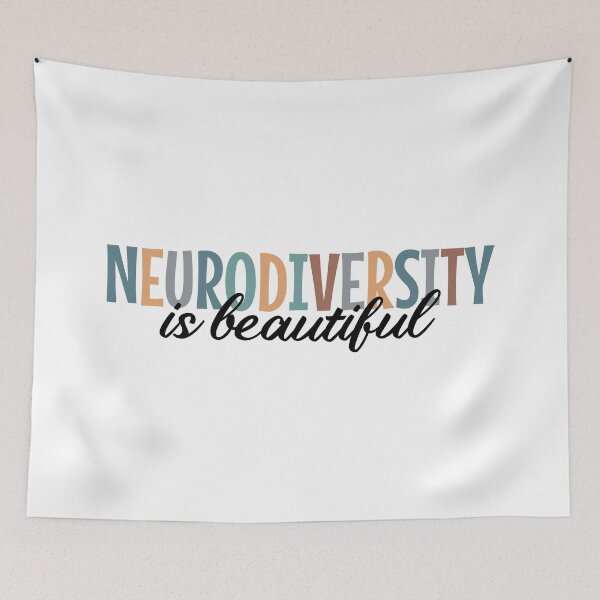 Item preview, Neurodiversity is Beautiful - Celebrating Unique Minds designed and sold by MOONINSPIRATION.