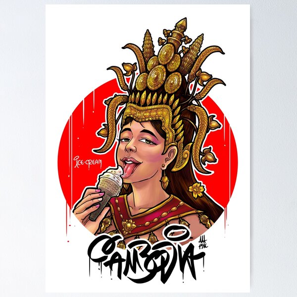 Item preview, Cambodia Apsara designed and sold by SokhaArt.