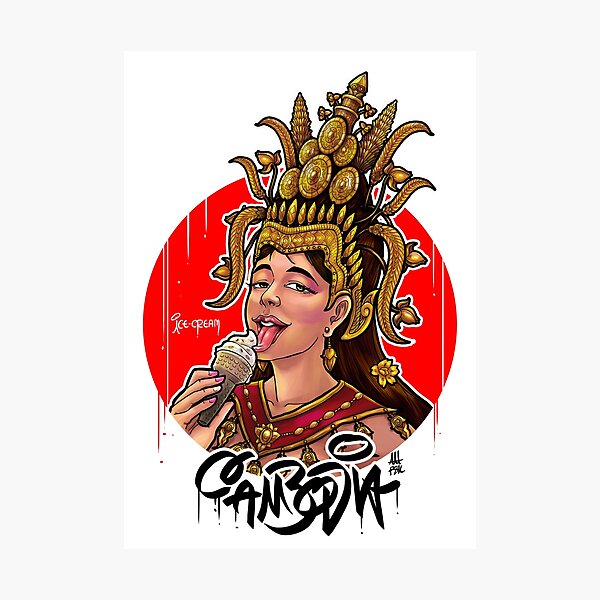Item preview, Cambodia Apsara designed and sold by SokhaArt.
