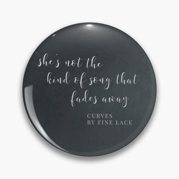 Artikelvorschau, CURVES by Fine Lace Offizieller Lyric Merch #1 entworfen und verkauft von Michael Loveless.