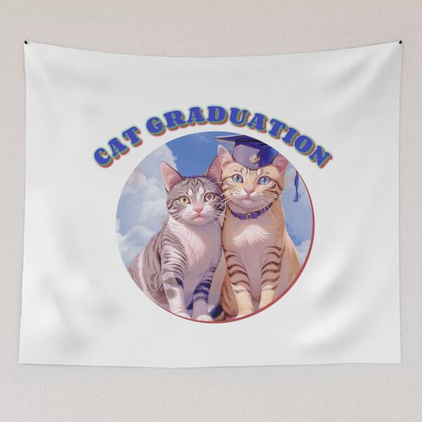 Item preview, Cat Graduation,College Cat,Cat Student designed and sold by Lychee Design.
