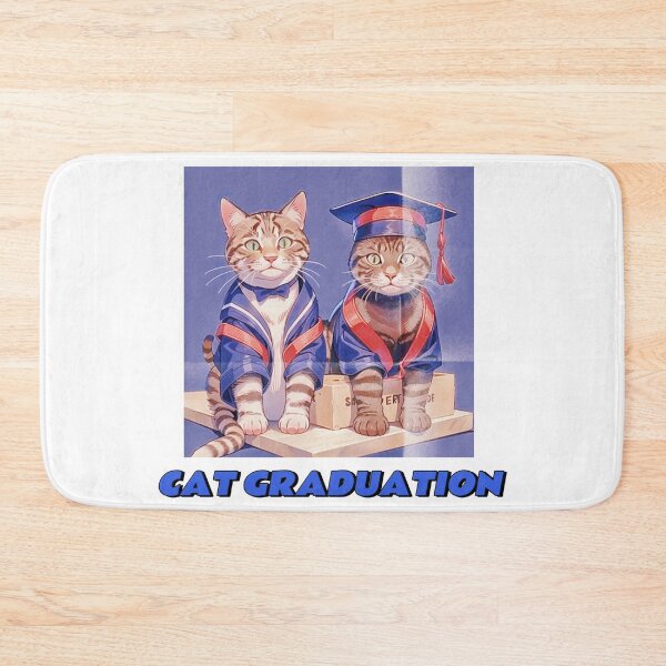 Item preview, Cat Graduation,College Cat,Cat Student designed and sold by Lychee Design.